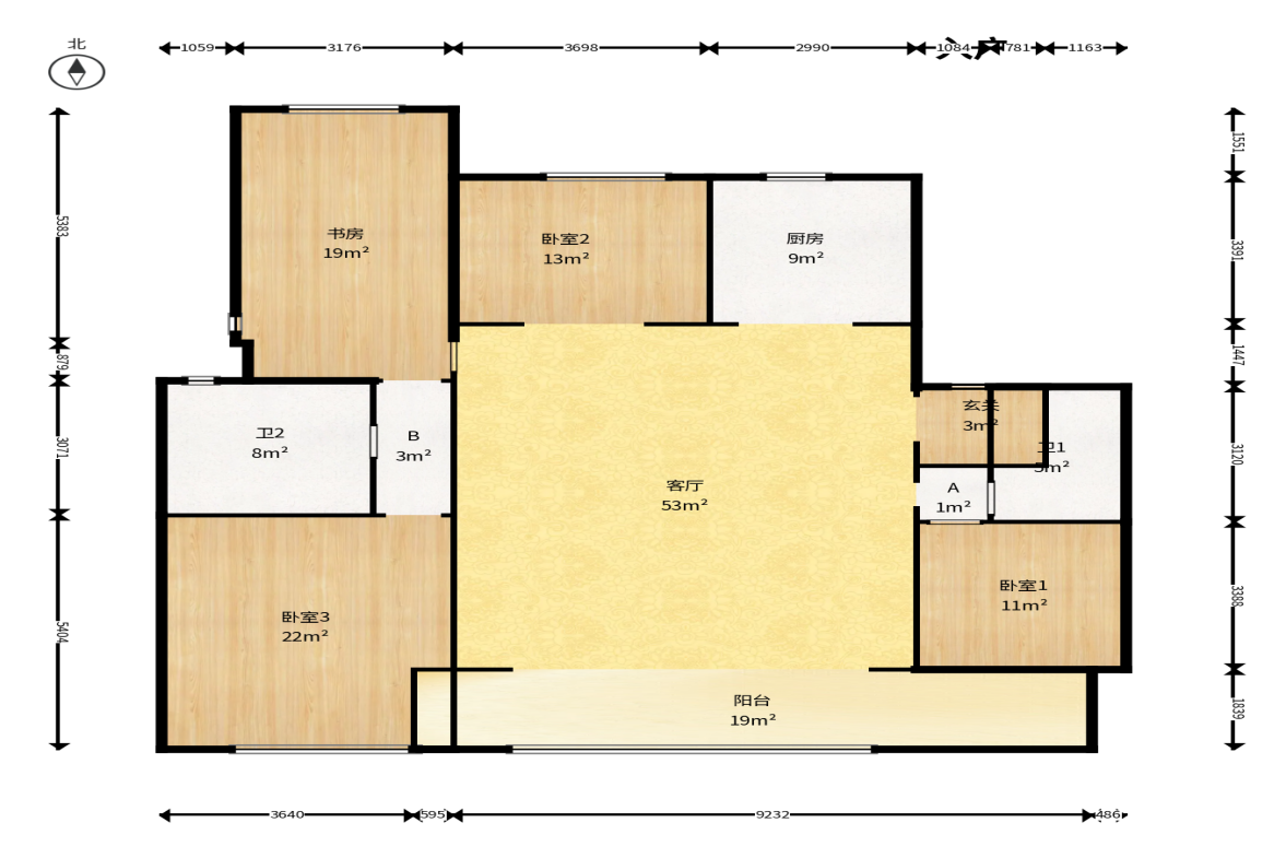 时代建发和著 4室2厅3卫 275.0万 时代建发和著 4室2厅3卫 275.0万户型图