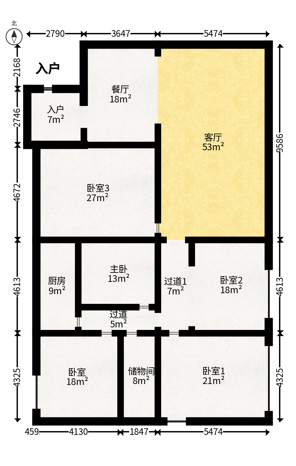 维一星城国际（写字楼）  1室1厅1卫   180.00万户型图