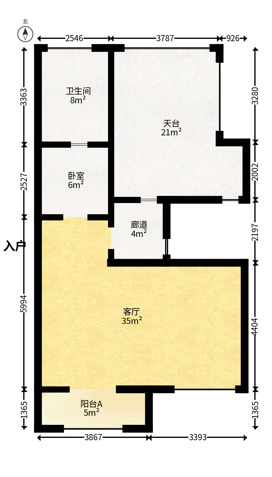 中海梅溪湖壹号  6室2厅4卫   580.00万户型图