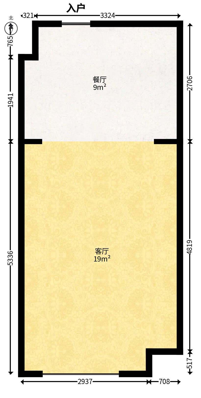 旭辉雨花郡  1室0厅0卫   27.70万户型图