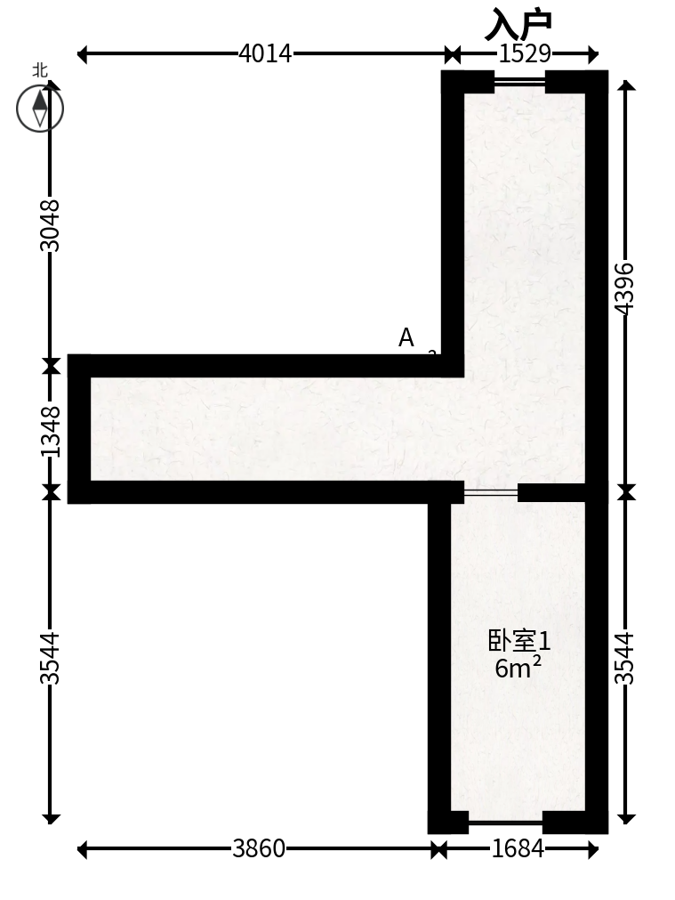 富兴嘉城（富兴汇中央）  2室2厅1卫   88.50万户型图
