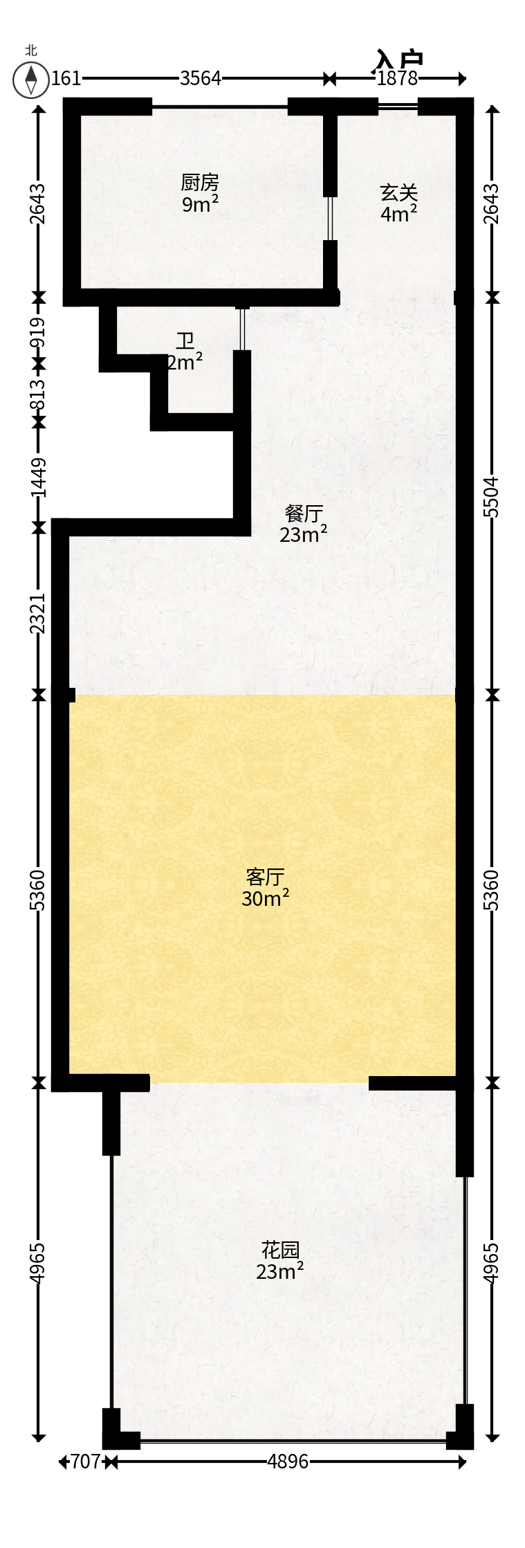 盈峰翠邸  5室2厅3卫   248.00万户型图