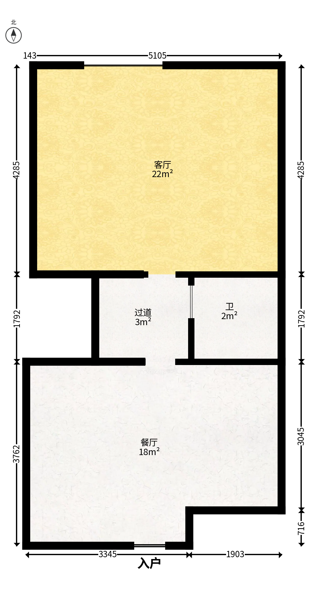 保利城（中航城国际社区、郡原美村）  5室2厅3卫    290.0万户型图