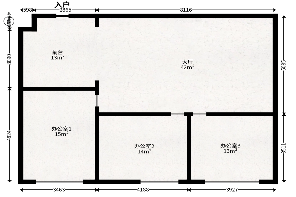 年华世嘉酒店（原：延年世嘉酒店）  1室1厅1卫   31.00万户型图