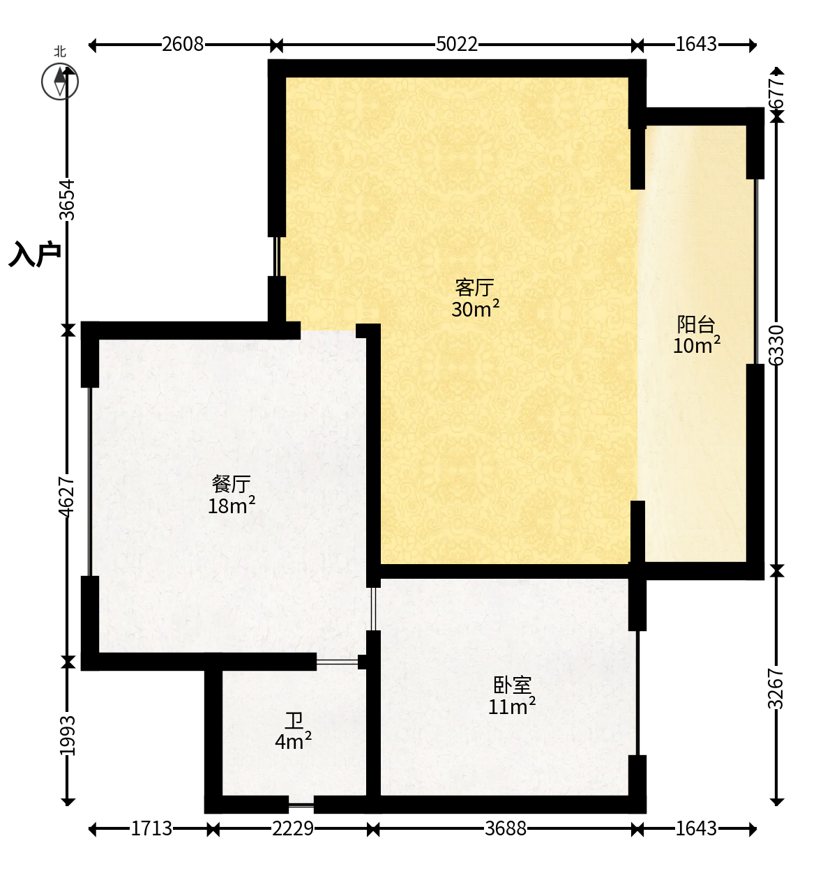 三一云谷  7室2厅4卫   230.00万户型图