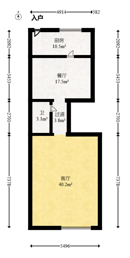 奥克斯缔壹城  5室0厅0卫   368.00万户型图