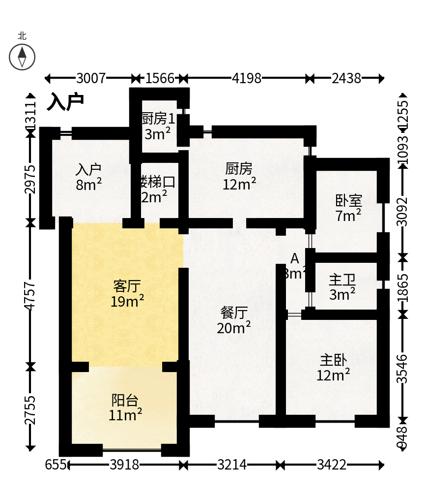 王府花园  8室2厅4卫   360.00万户型图
