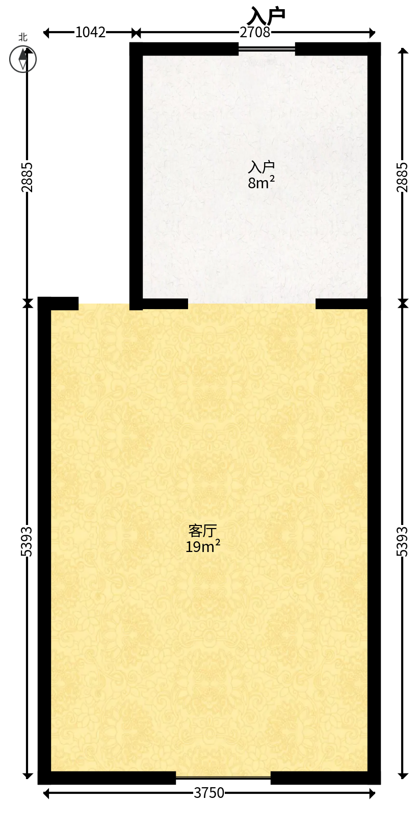 保利中环广场（保利中悦苑）  1室0厅0卫   32.00万户型图