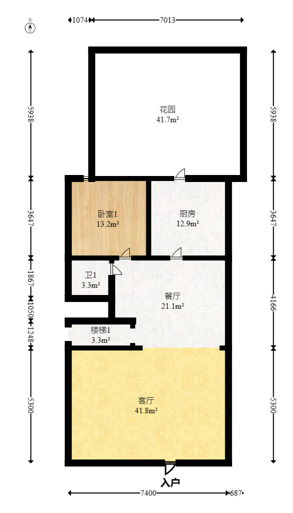 龙湖璟宸原著（龙湖紫宸）  5室2厅4卫   480.00万户型图